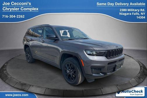 Baltic Gray Metallic Clearcoat 2025 Jeep Grand Cherokee L Altitude SUV