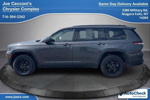Baltic Gray Metallic Clearcoat 2025 Jeep Grand Cherokee L Altitude