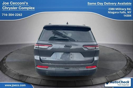 Baltic Gray Metallic Clearcoat 2025 Jeep Grand Cherokee L Altitude