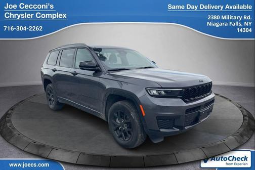 Baltic Gray Metallic Clearcoat 2025 Jeep Grand Cherokee L Altitude