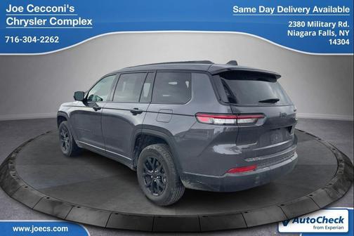 Baltic Gray Metallic Clearcoat 2025 Jeep Grand Cherokee L Altitude