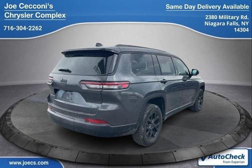 Baltic Gray Metallic Clearcoat 2025 Jeep Grand Cherokee L Altitude