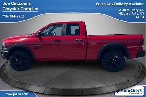 Flame Red Clearcoat 2022 RAM 1500 Classic Warlock Quad Cab 4x4 6'4' Box