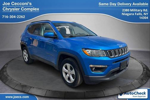 Laser Blue Pearlcoat 2018 Jeep Compass Latitude