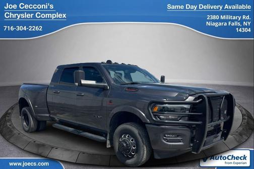 Granite Crystal Metallic Clearcoat 2020 RAM 3500 Laramie Mega Cab 4x4 6'4' Box