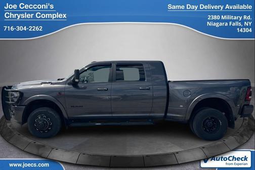Granite Crystal Metallic Clearcoat 2020 RAM 3500 Laramie Mega Cab 4x4 6'4' Box
