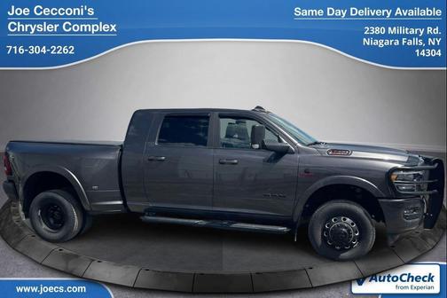 Granite Crystal Metallic Clearcoat 2020 RAM 3500 Laramie Mega Cab 4x4 6'4' Box