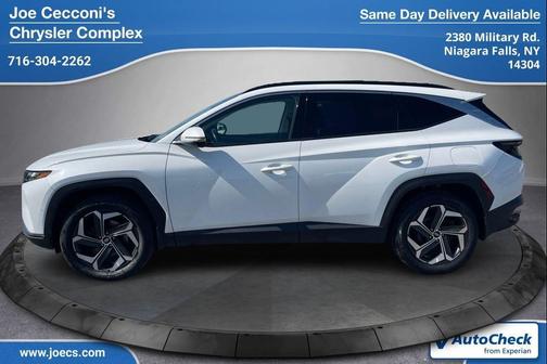 Quartz White 2022 Hyundai TUCSON Limited
