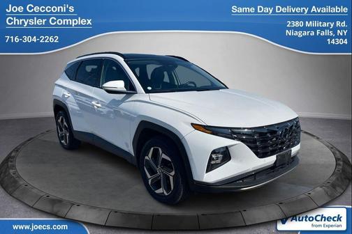Quartz White 2022 Hyundai TUCSON Limited
