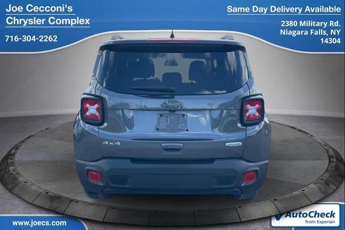 Granite Crystal Metallic Clearcoat 2020 Jeep Renegade Latitude