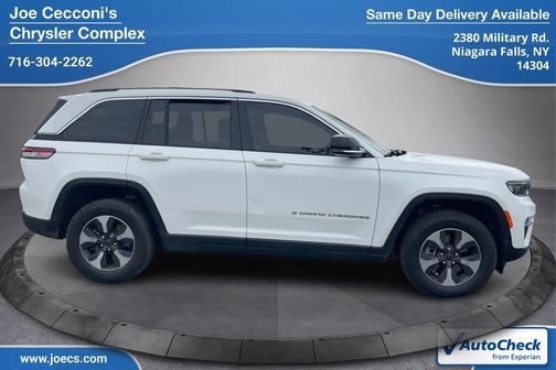 Bright White Clearcoat 2023 Jeep Grand Cherokee 4xe Base