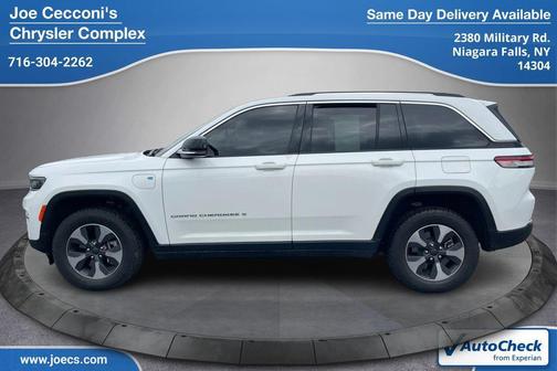Bright White Clearcoat 2023 Jeep Grand Cherokee 4xe Base