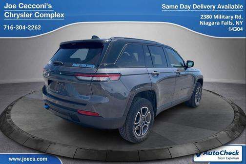 Baltic Gray Metallic Clearcoat 2023 Jeep Grand Cherokee 4xe Trailhawk