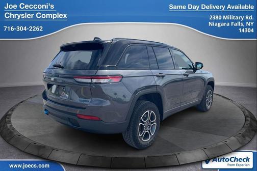 Baltic Gray Metallic Clearcoat 2023 Jeep Grand Cherokee 4xe Trailhawk