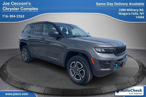 Baltic Gray Metallic Clearcoat 2023 Jeep Grand Cherokee 4xe Trailhawk SUV