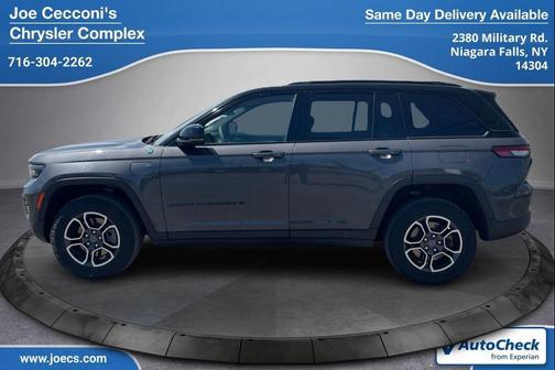 Baltic Gray Metallic Clearcoat 2023 Jeep Grand Cherokee 4xe Trailhawk