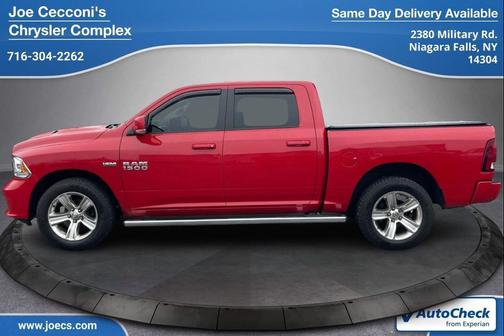 Flame Red Clearcoat 2014 RAM 1500 Sport