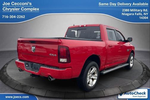 Flame Red Clearcoat 2014 RAM 1500 Sport