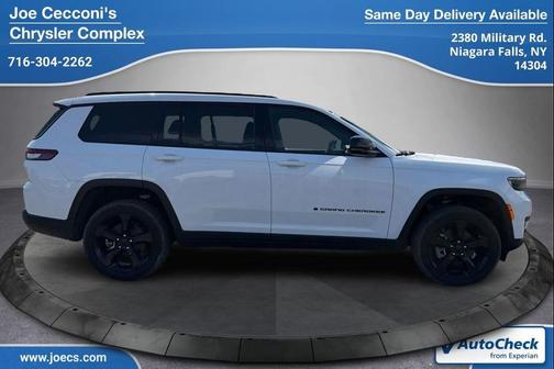 Bright White Clearcoat 2025 Jeep Grand Cherokee L Altitude
