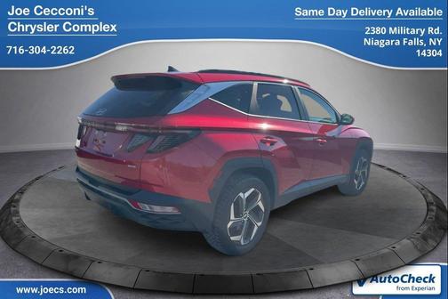 Calypso Red 2022 Hyundai TUCSON SEL