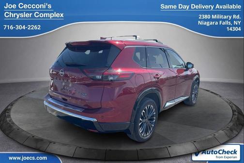 Scarlet Ember Tintcoat 2026 Nissan Rogue Platinum