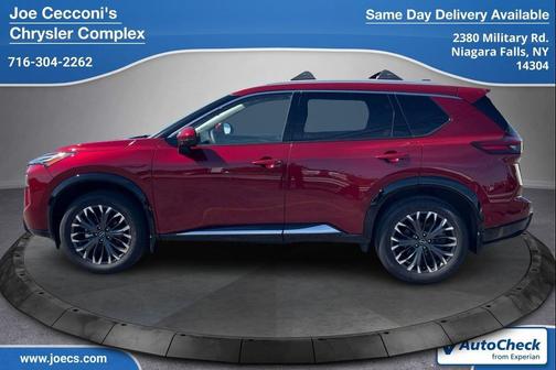 Scarlet Ember Tintcoat 2026 Nissan Rogue Platinum