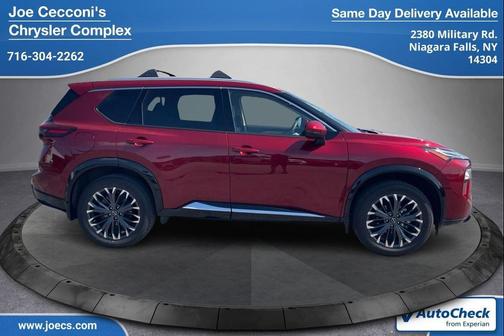 Scarlet Ember Tintcoat 2026 Nissan Rogue Platinum