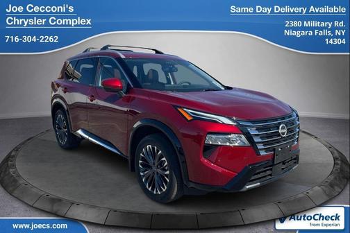 Scarlet Ember Tintcoat 2026 Nissan Rogue Platinum