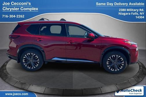 Scarlet Ember Tintcoat 2026 Nissan Rogue Platinum