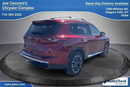 Scarlet Ember Tintcoat 2026 Nissan Rogue Platinum