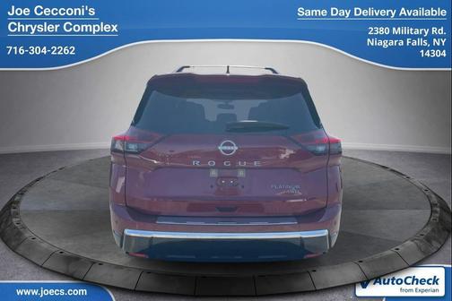 Scarlet Ember Tintcoat 2026 Nissan Rogue Platinum