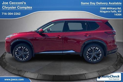 Scarlet Ember Tintcoat 2026 Nissan Rogue Platinum