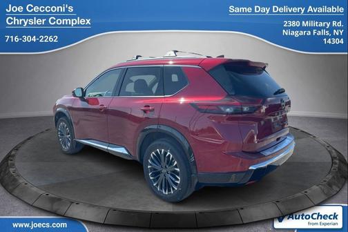 Scarlet Ember Tintcoat 2026 Nissan Rogue Platinum