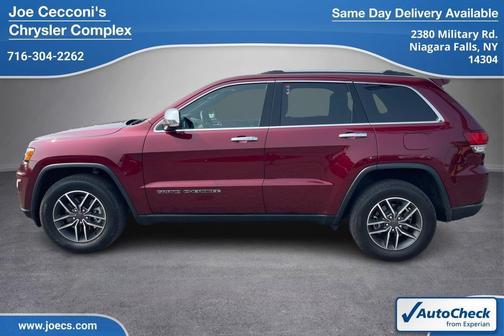 Velvet Red Pearlcoat 2021 Jeep Grand Cherokee Limited