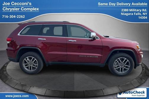 Velvet Red Pearlcoat 2021 Jeep Grand Cherokee Limited