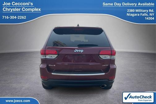 Velvet Red Pearlcoat 2021 Jeep Grand Cherokee Limited