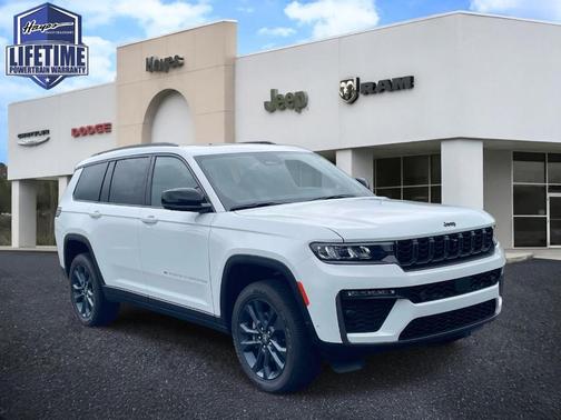 Bright White Clearcoat 2026 Jeep Grand Cherokee L 85TH ANNIVERSARY EDITION