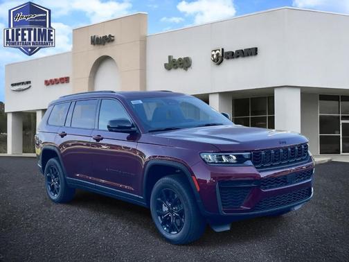 Velvet Red Pearlcoat 2026 Jeep Grand Cherokee L Laredo