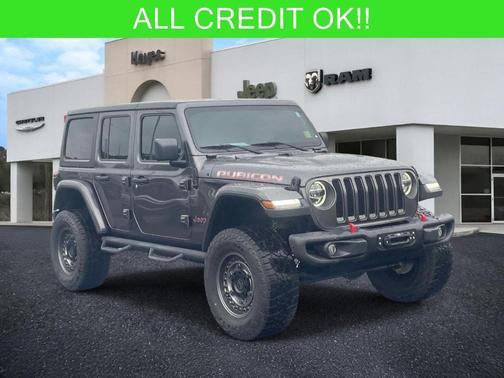 Granite Crystal Clearcoat Metallic 2018 Jeep Wrangler Unlimited Rubicon