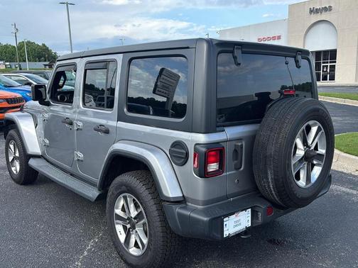 Billet Silver Metallic Clearcoat 2019 Jeep Wrangler Unlimited Sahara