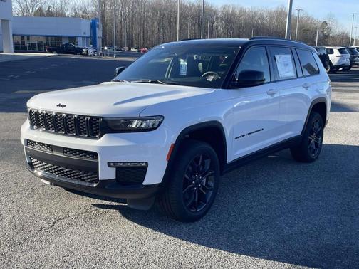 Bright White Clearcoat 2025 Jeep Grand Cherokee L Limited