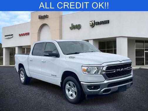Bright White Clearcoat 2022 RAM 1500 Big Horn