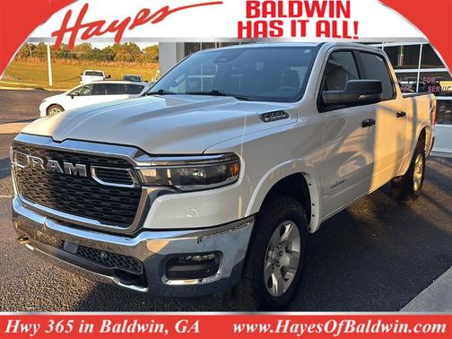 Bright White Clearcoat 2025 RAM 1500 Big Horn