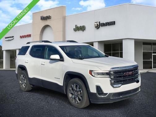 Summit White 2021 GMC Acadia SLE