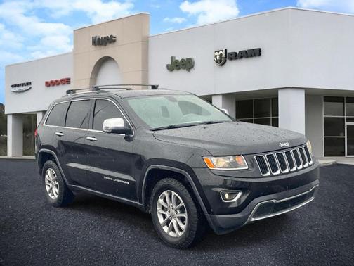 Brilliant Black Crystal Pearlcoat 2015 Jeep Grand Cherokee Limited