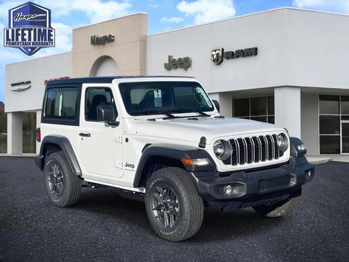 Bright White Clearcoat 2026 Jeep Wrangler Sport