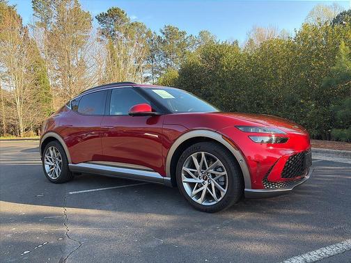 Mauna Red 2025 Genesis GV60 Advanced AWD