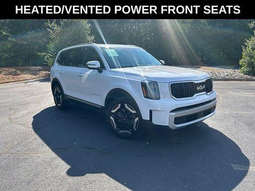 Glacial White Pearl 2025 Kia Telluride EX