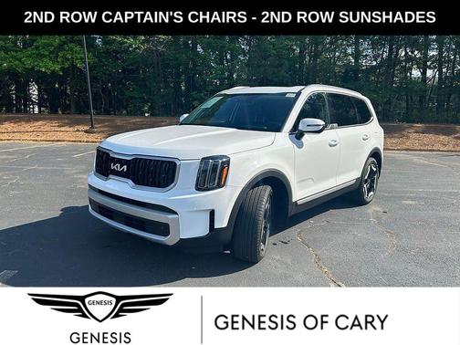 Glacial White Pearl 2025 Kia Telluride EX