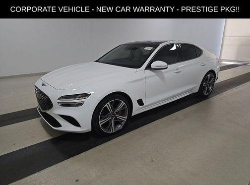 Alta White 2025 Genesis G70 2.5T RWD